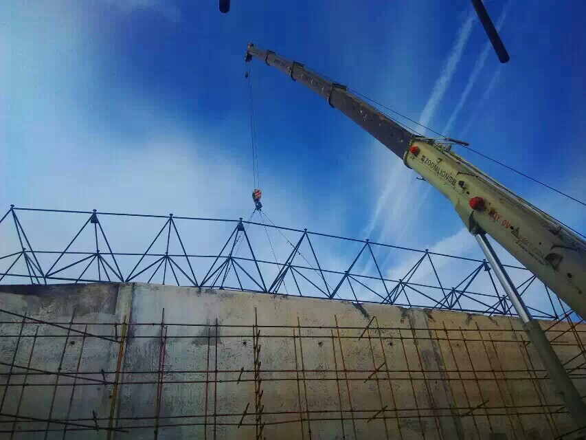 黄浦食堂网架结构工程